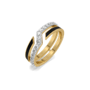 Black Axis Lab Diamond Men's Ring thumbnail 1