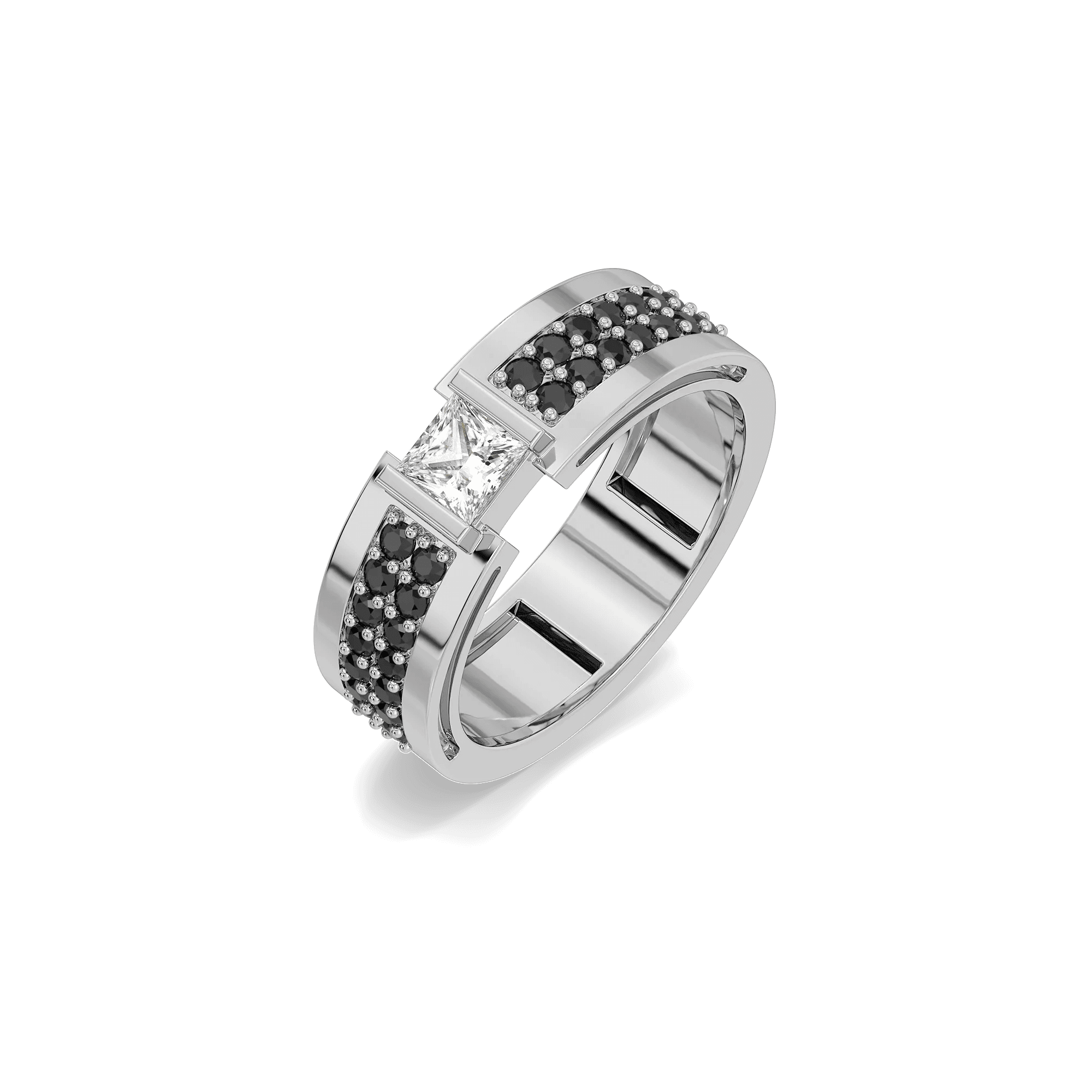 Black Dominion Lab Diamond Men's Ring — image 1