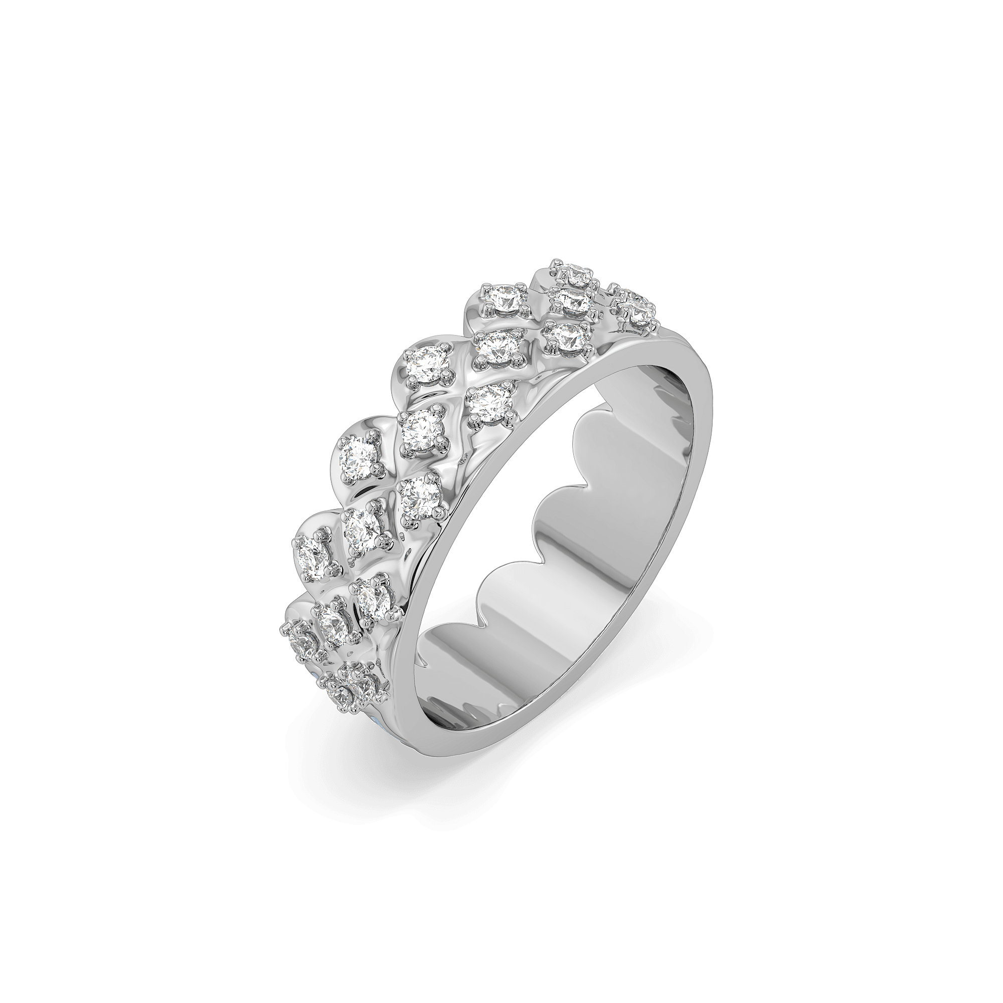 Blue Haze - Lab Diamond Eternity Ring