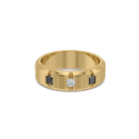 Chessboard Lab Diamond Men's Ring thumbnail 2