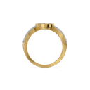 Crossover Pure Gold Lab Grown Diamond Ring thumbnail 3