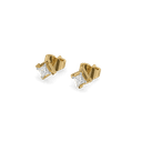 Crown Cut - Lab Diamond Stud Earrings thumbnail 1