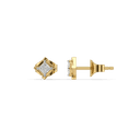 Crown Cut - Lab Diamond Stud Earrings thumbnail 3