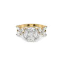Empress Crown Pure Gold Lab Grown Diamond Ring thumbnail 2