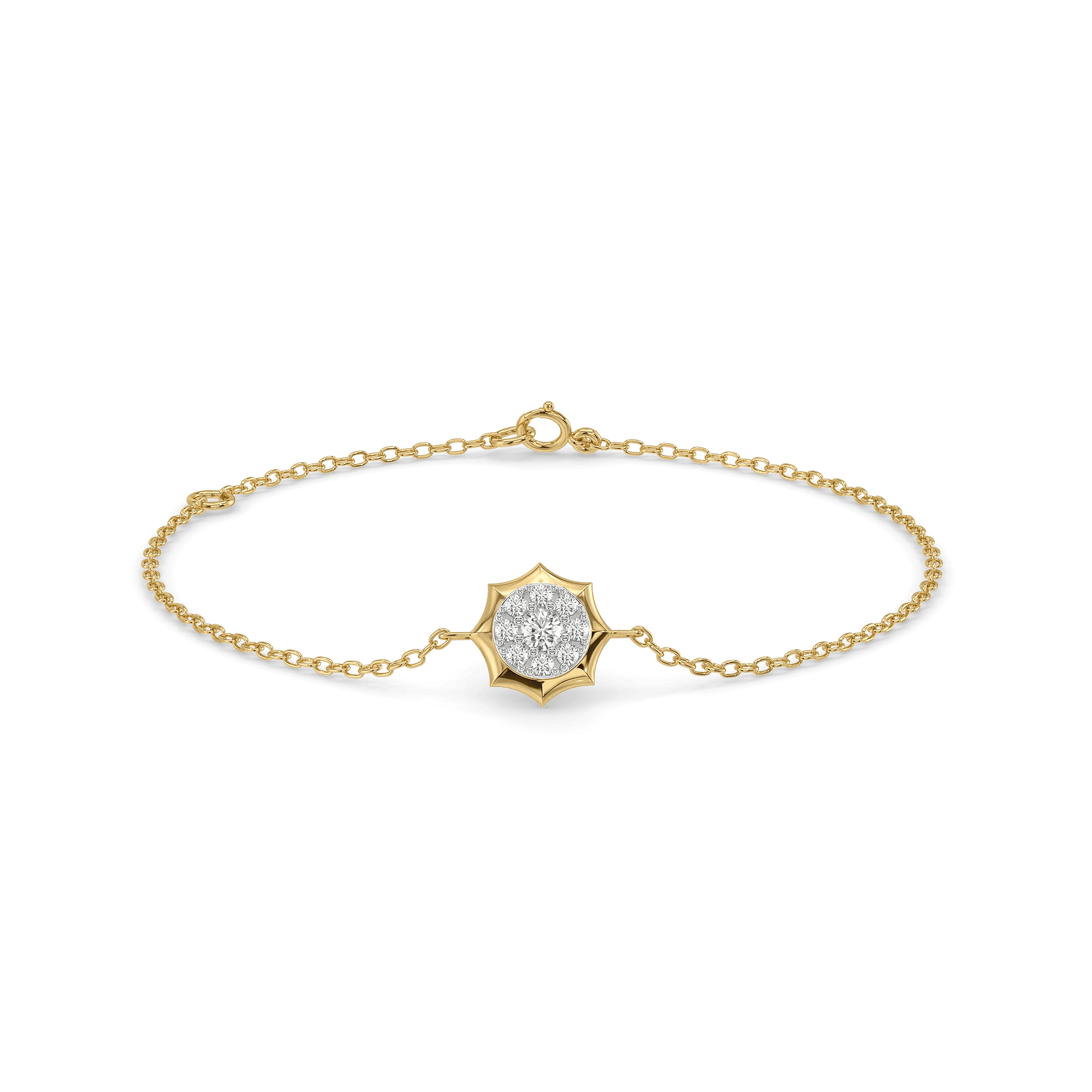Golden Dawn - Lab Diamond Bracelet — image 1