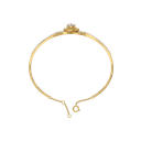 Golden Petal Lab Grown Diamond Bangle thumbnail 3