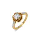 Golden Petal Lab Grown Diamond Ring thumbnail 1