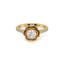 Golden Petal Lab Grown Diamond Ring thumbnail 2