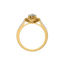 Golden Petal Lab Grown Diamond Ring thumbnail 3