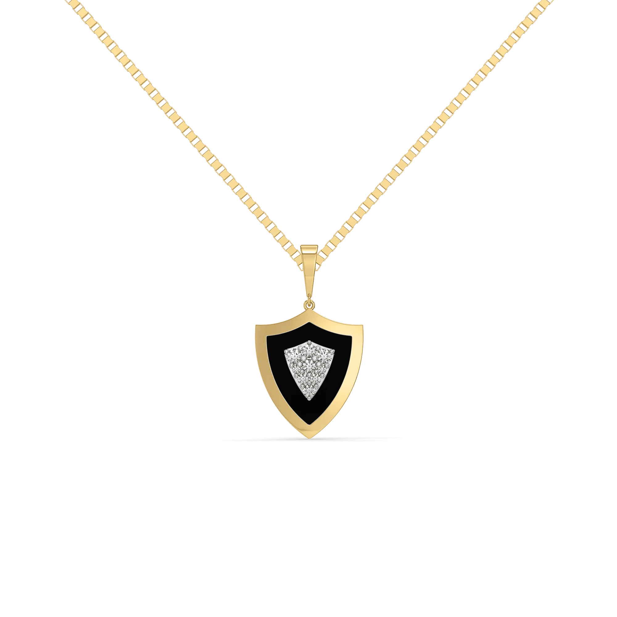 Iron Crest Lab Diamond Men's Pendant — image 1