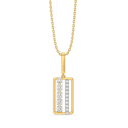 Keepsake Pure Gold Lab Grown Diamond Pendant thumbnail 2