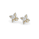 Leafy Petal Lab Grown Diamond Studs thumbnail 1