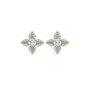 Leafy Petal Lab Grown Diamond Studs thumbnail 2