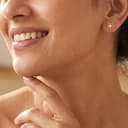 Little Bow - Lab Diamond Stud Earrings thumbnail 2