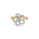 Floria Petals Pure Gold Lab Diamond Ring thumbnail 2
