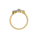 Floria Petals Pure Gold Lab Diamond Ring thumbnail 3