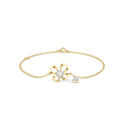 Organza Butterfly Pure Gold Lab Diamond Bracelet thumbnail 1