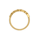 Contour Bezel Pure Gold Lab Grown Diamond Ring thumbnail 3
