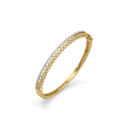 Parallel Glow Pure Gold Lab Grown Diamond Bangle thumbnail 1