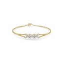 Gardenia Pure Gold Lab Grown Diamond Bangle thumbnail 2