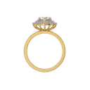 Double Halo Lab Grown Diamond Ring thumbnail 3
