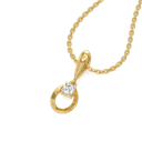Luna Dot - Lab Diamond Pendant thumbnail 1