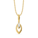Luna Marquise - Lab Diamond Pendant thumbnail 2