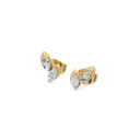 Marq Edge Pure Gold Lab Diamond Earrings thumbnail 1