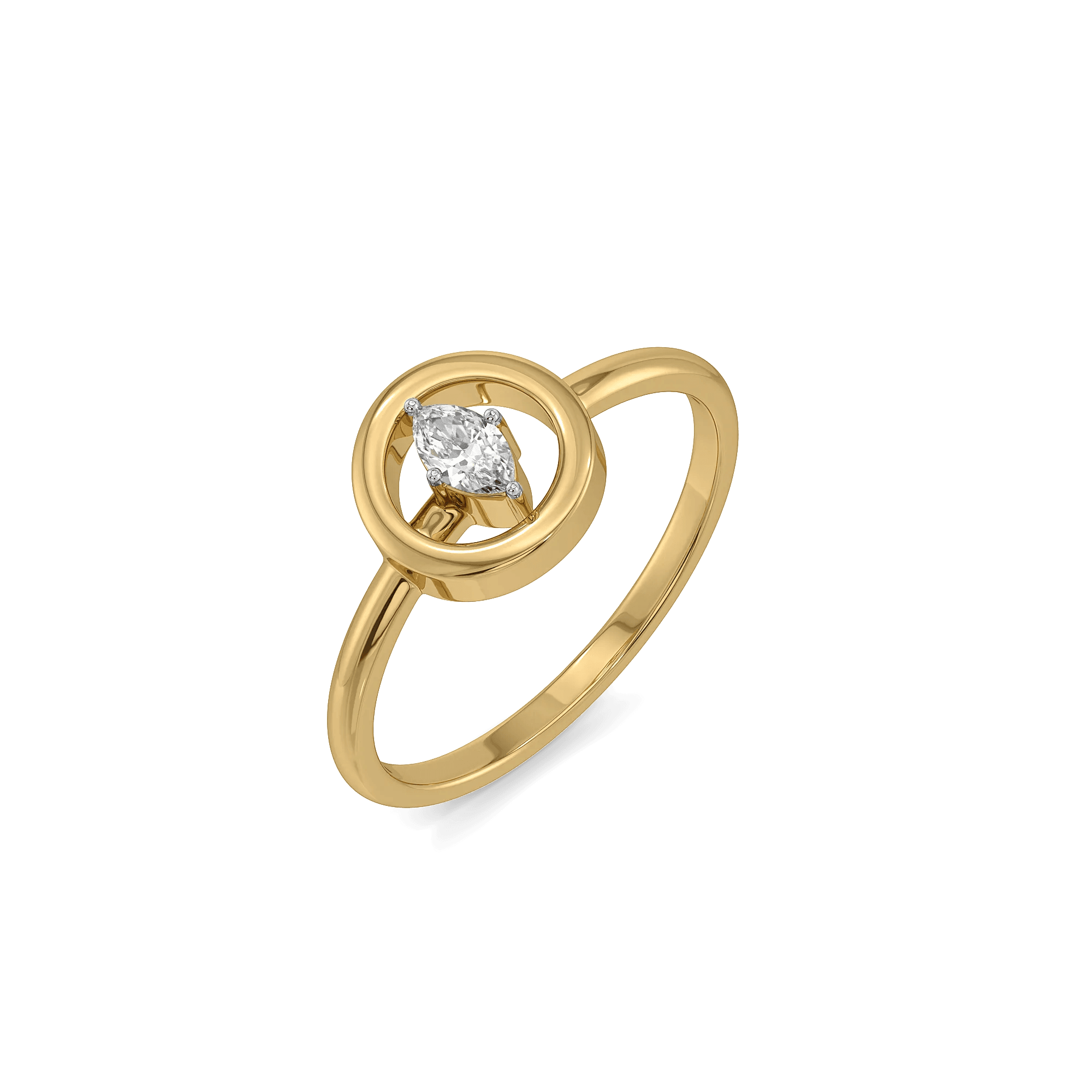 Marquise Moon - Lab Diamond Rings — image 1