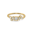 Mixed Cut Lab Grown Diamond Ring thumbnail 2