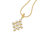 Netfall Pure Gold Lab Diamond Pendant thumbnail 1
