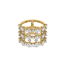 Open Mesh Pure Gold Lab Diamond Ring thumbnail 3