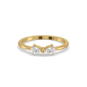 Pear Loop - Lab Diamond Ring thumbnail 2