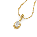 Pear Petals Lab Grown Diamond Pendant thumbnail 1