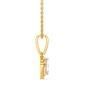 Pear Petals Lab Grown Diamond Pendant thumbnail 3