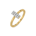 Rectangular Muse - Lab Diamond Ring thumbnail 1