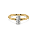 Rectangular Muse - Lab Diamond Ring thumbnail 3