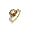 Rose Bloom Lab Grown Diamond Ring thumbnail 1