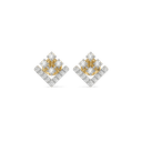 Shared Love Pure Gold Lab Diamond Stud Earrings thumbnail 2