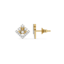 Shared Love Pure Gold Lab Diamond Stud Earrings thumbnail 3