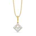 Shared Love Pure Gold Lab Grown Diamond Pendant thumbnail 1
