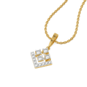 Shared Love Pure Gold Lab Grown Diamond Pendant thumbnail 2
