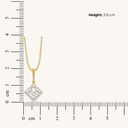 Shared Love Pure Gold Lab Grown Diamond Pendant thumbnail 4