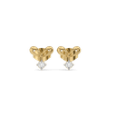 Sweet Knot - Lab Diamond Stud Earrings thumbnail 3