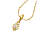 The Love Lock - Lab Diamond Pendant thumbnail 1