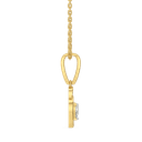 The Love Lock - Lab Diamond Pendant thumbnail 3