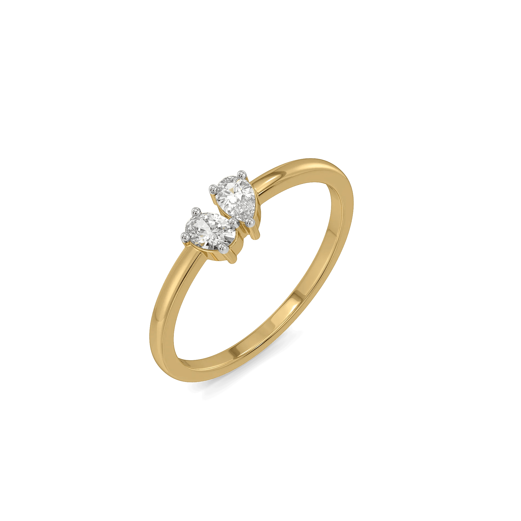 The Love Lock - Lab Diamond Ring — image 1