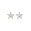 Tiara Pure Gold Lab Grown Diamond Stud Earrings thumbnail 2
