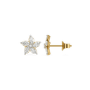 Tiara Pure Gold Lab Grown Diamond Stud Earrings thumbnail 3