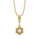 Tiny Blossom - Lab Diamond Pendant thumbnail 3